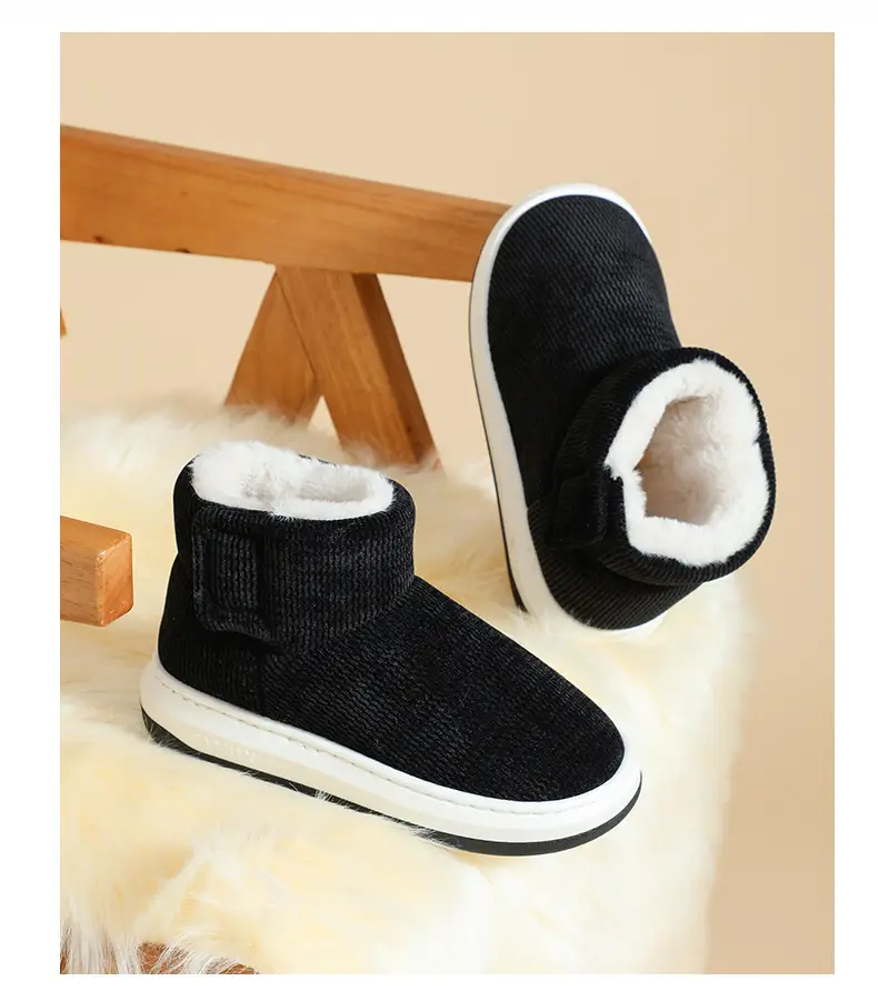 [Premium Selection] Old Beijing Style Cotton Shoes for Men and Women, Lined and Thickened for Comfort, Soft Sole, Non-Slip, Cold-Resistant, Slip-On — feature 27
