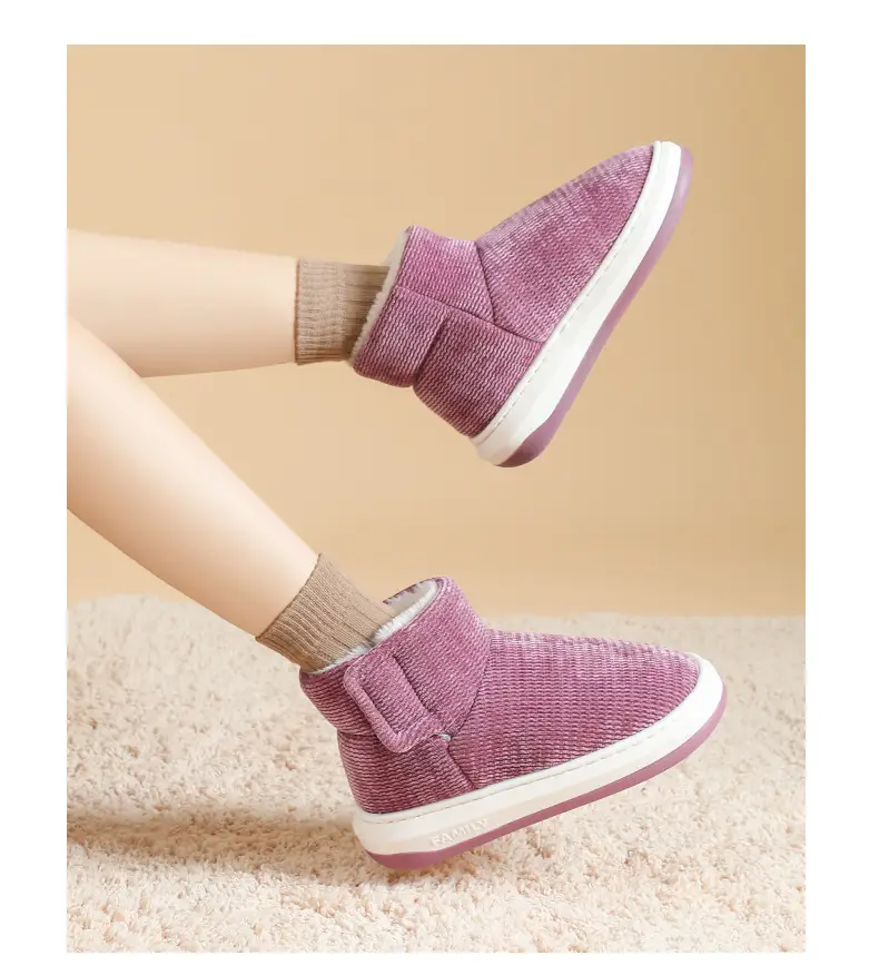 [Premium Selection] Old Beijing Style Cotton Shoes for Men and Women, Lined and Thickened for Comfort, Soft Sole, Non-Slip, Cold-Resistant, Slip-On — feature 30