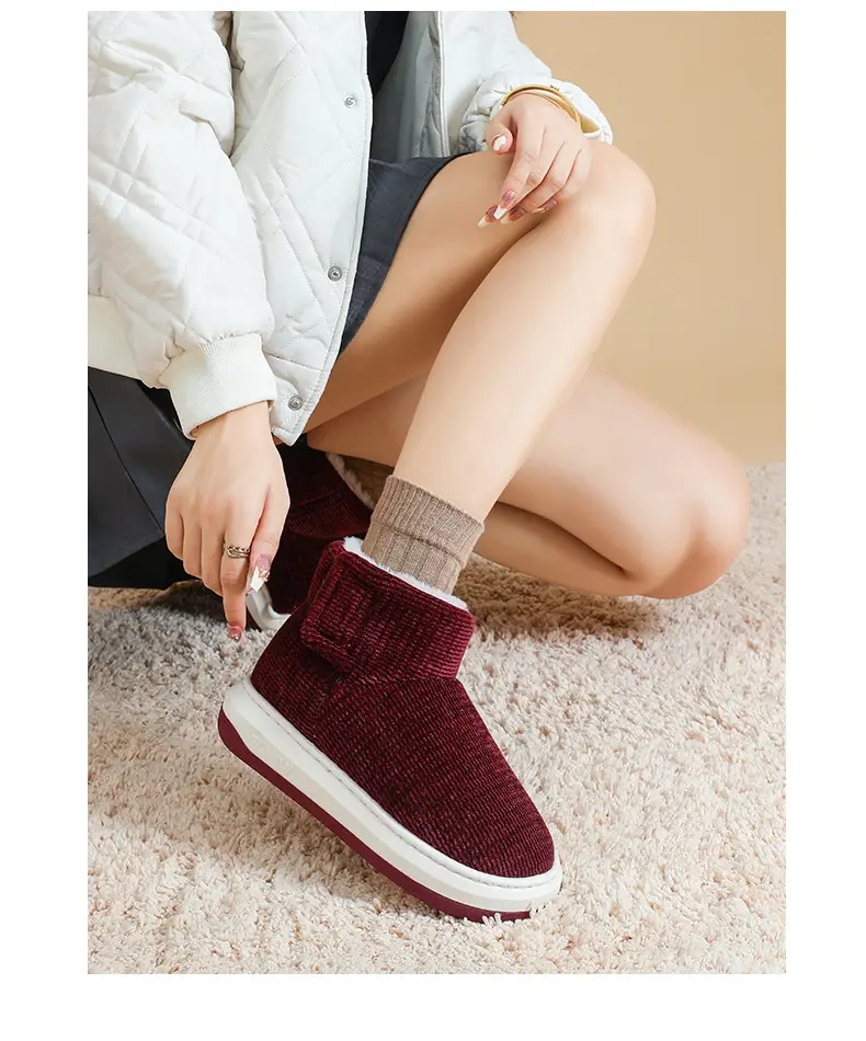 [Premium Selection] Old Beijing Style Cotton Shoes for Men and Women, Lined and Thickened for Comfort, Soft Sole, Non-Slip, Cold-Resistant, Slip-On — feature 33