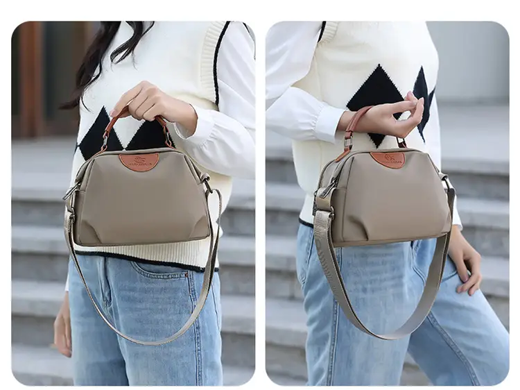 Women's Waterproof Oxford Handbag Large Capacity Multi-Layer — feature 15