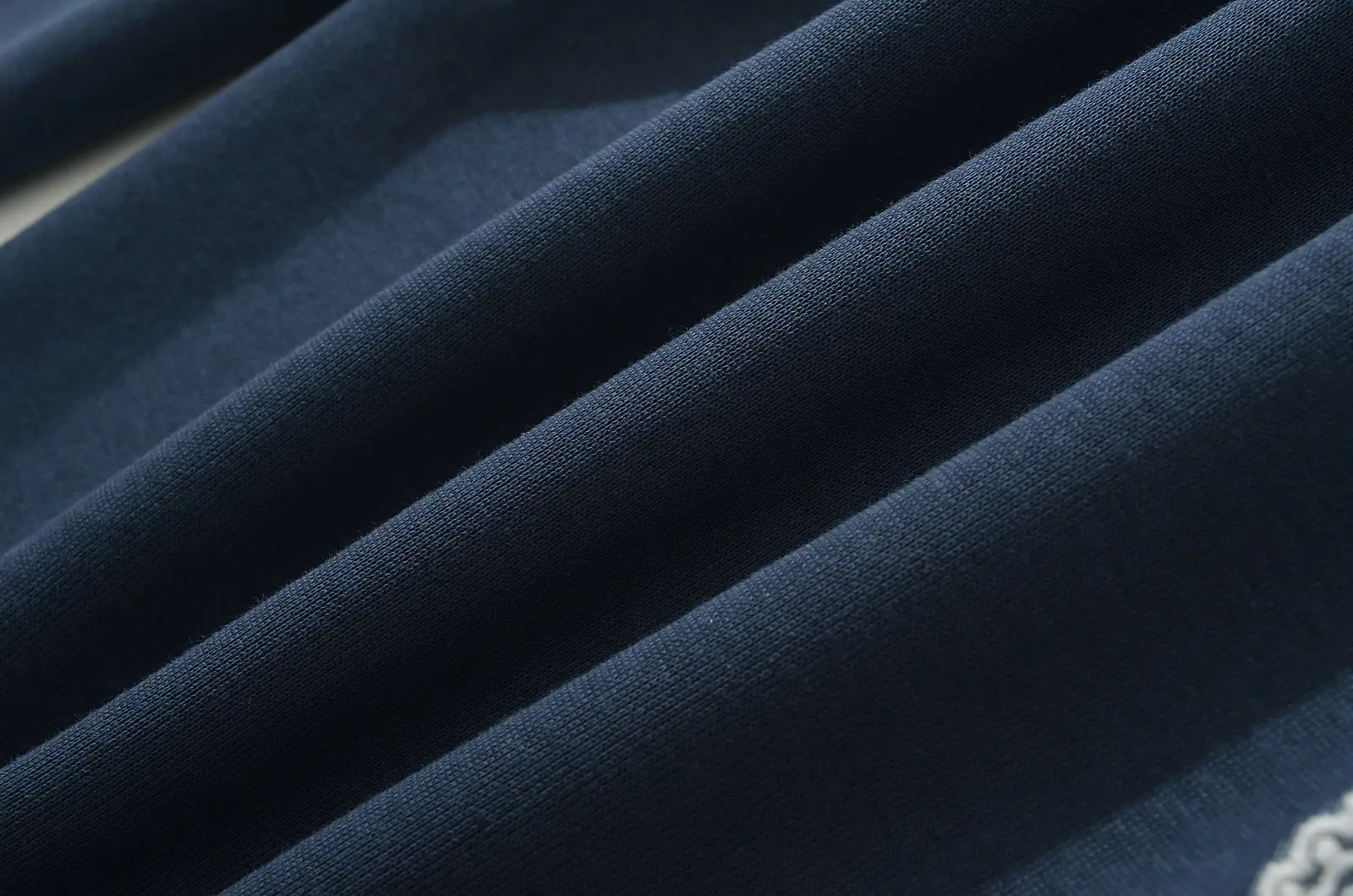 Women Dark Blue Wide Leg Pants Casual Striped Design — feature 13
