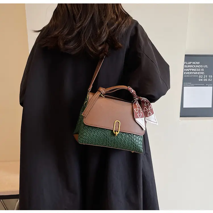 Women's Retro Brown Shoulder Messenger Bag 2023 — feature 19