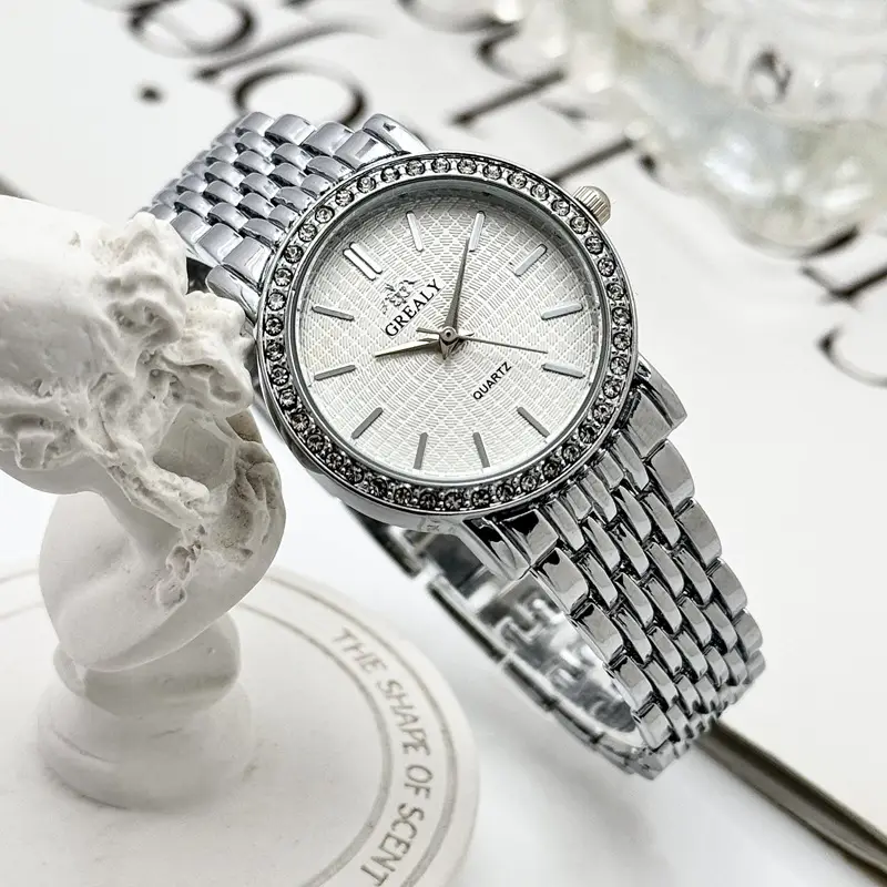 Women's Cross-border Diamond-Encrusted Quartz Watch - Image 6