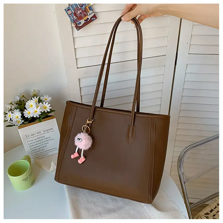 Black Textured Shoulder Bag for Women Autumn Winter — feature 24