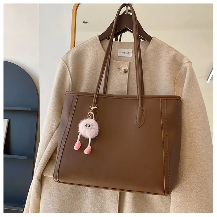 Black Textured Shoulder Bag for Women Autumn Winter — feature 31