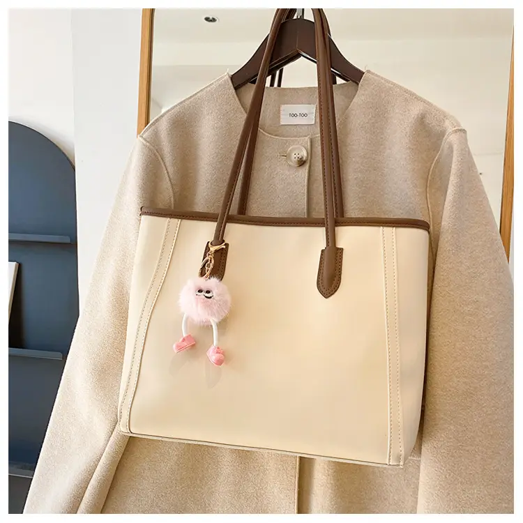 Black Textured Shoulder Bag for Women Autumn Winter — feature 32
