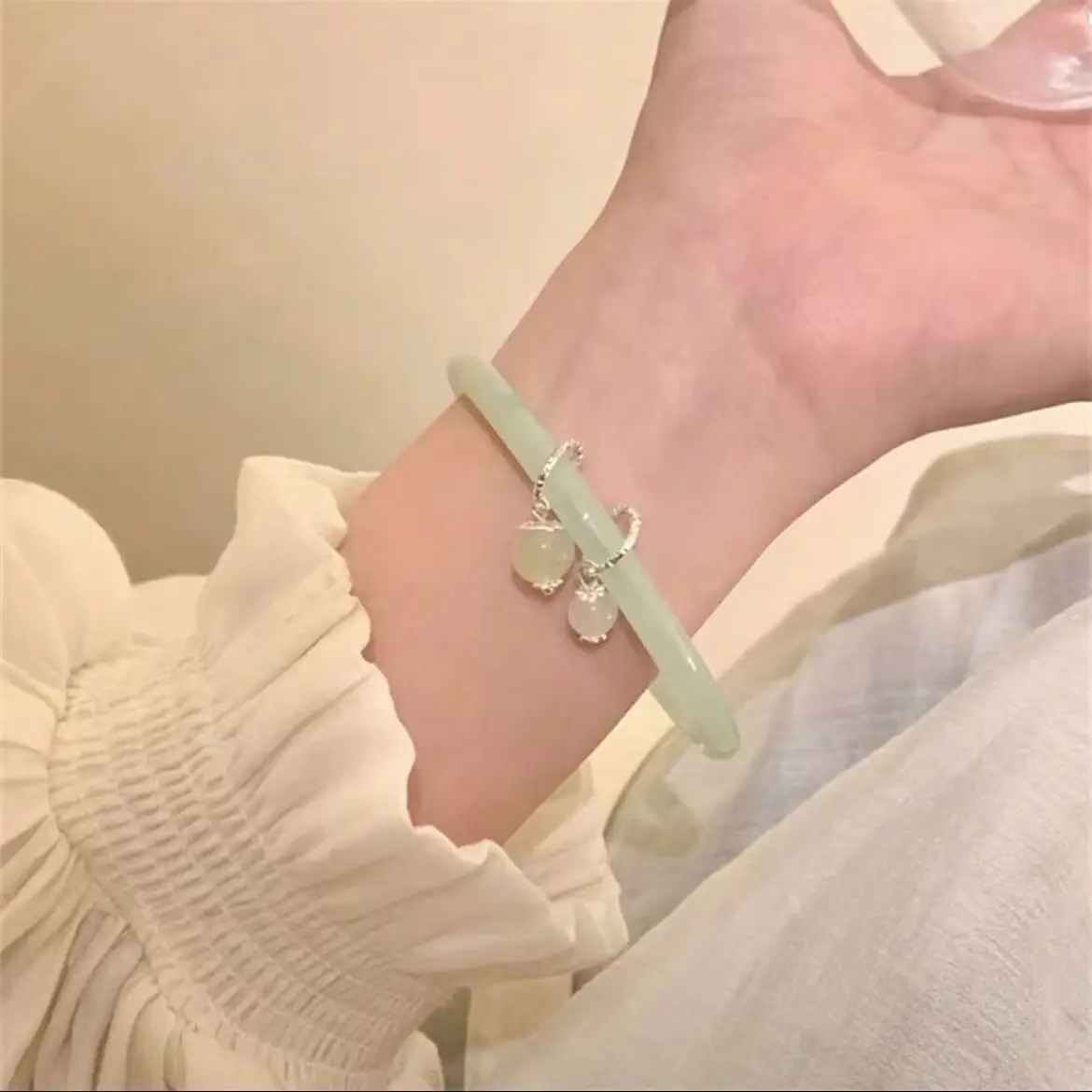 Chinese Ancient Style Bell Bracelet for Women