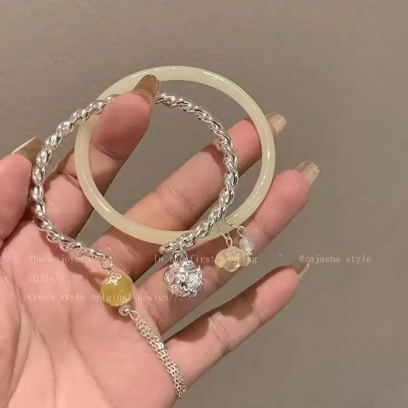 Chinese Ancient Style Bell Bracelet for Women