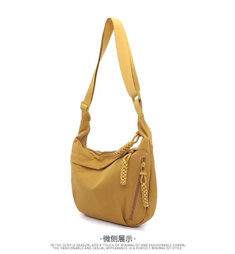 Women's Black Crossbody Shoulder Bag Large Capacity — feature 15