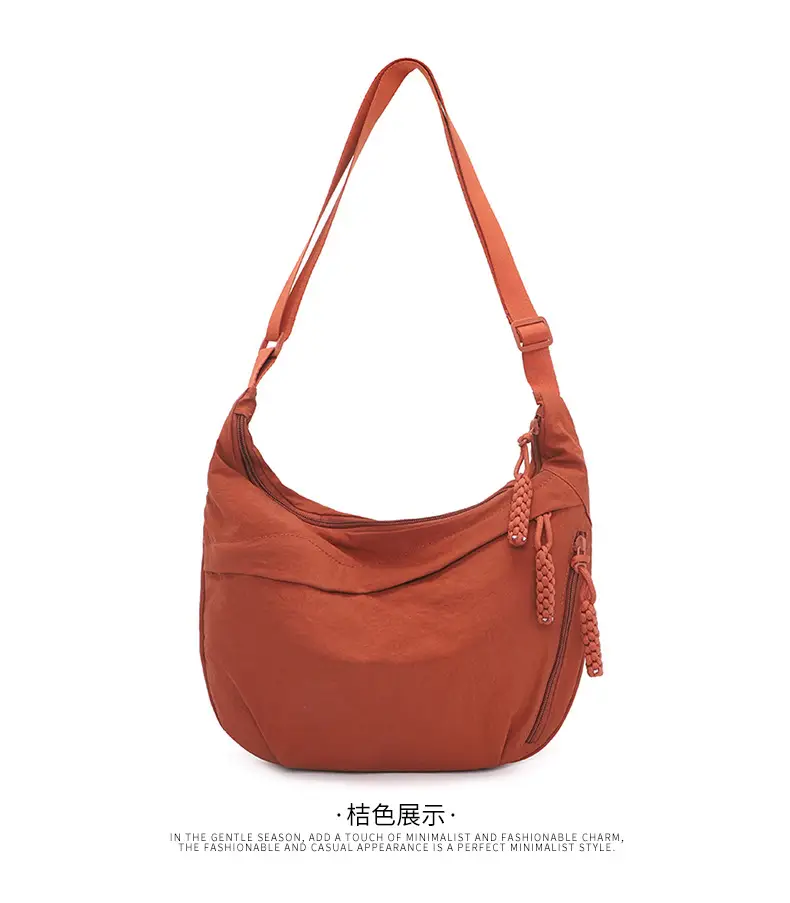 Women's Black Crossbody Shoulder Bag Large Capacity — feature 19