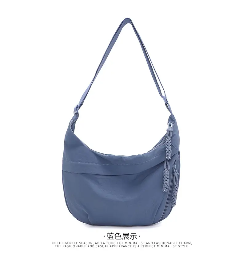 Women's Black Crossbody Shoulder Bag Large Capacity — feature 20