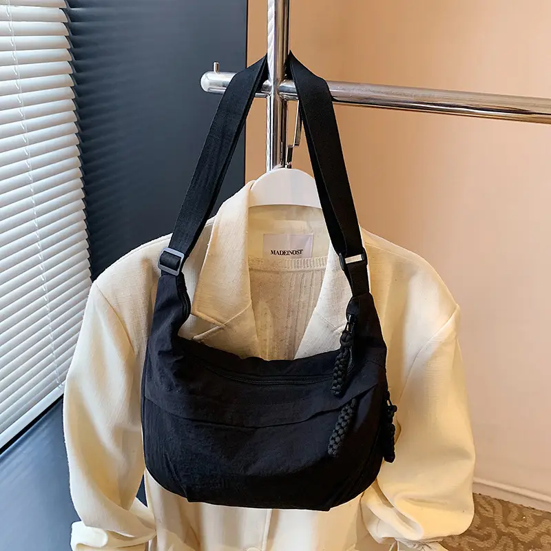 Women's Black Crossbody Shoulder Bag Large Capacity — feature 34