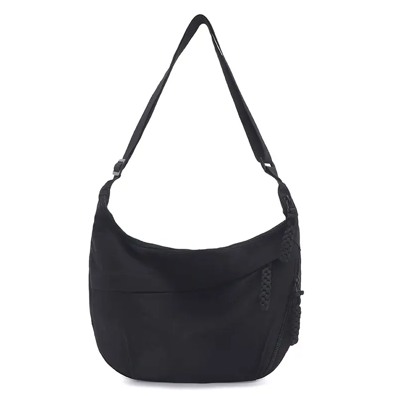 Women's Black Crossbody Shoulder Bag Large Capacity - Image 3