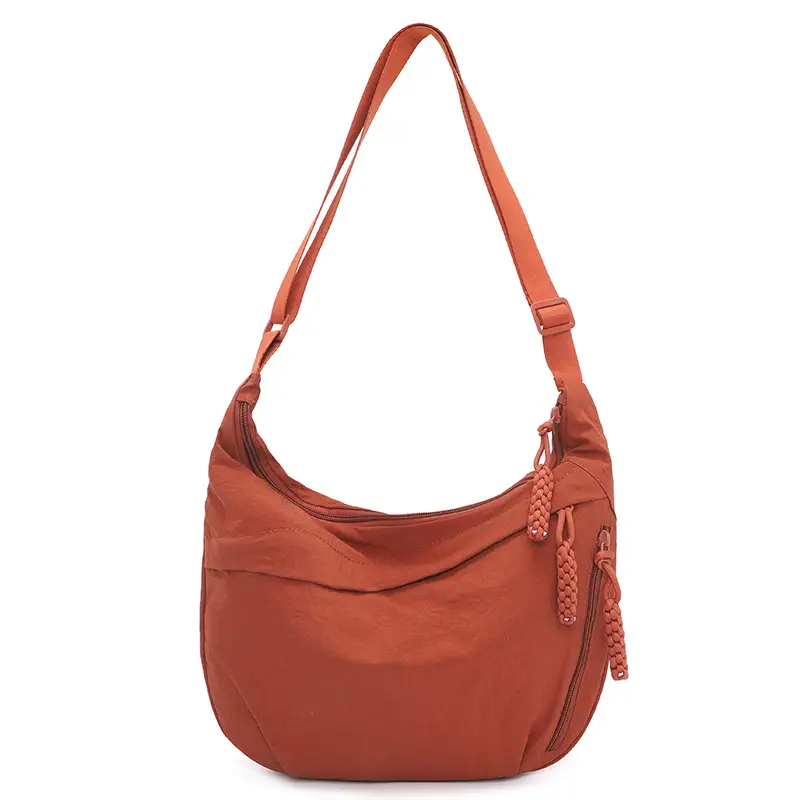 Women's Black Crossbody Shoulder Bag Large Capacity - Image 4