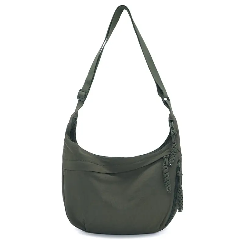 Women's Black Crossbody Shoulder Bag Large Capacity - Image 8