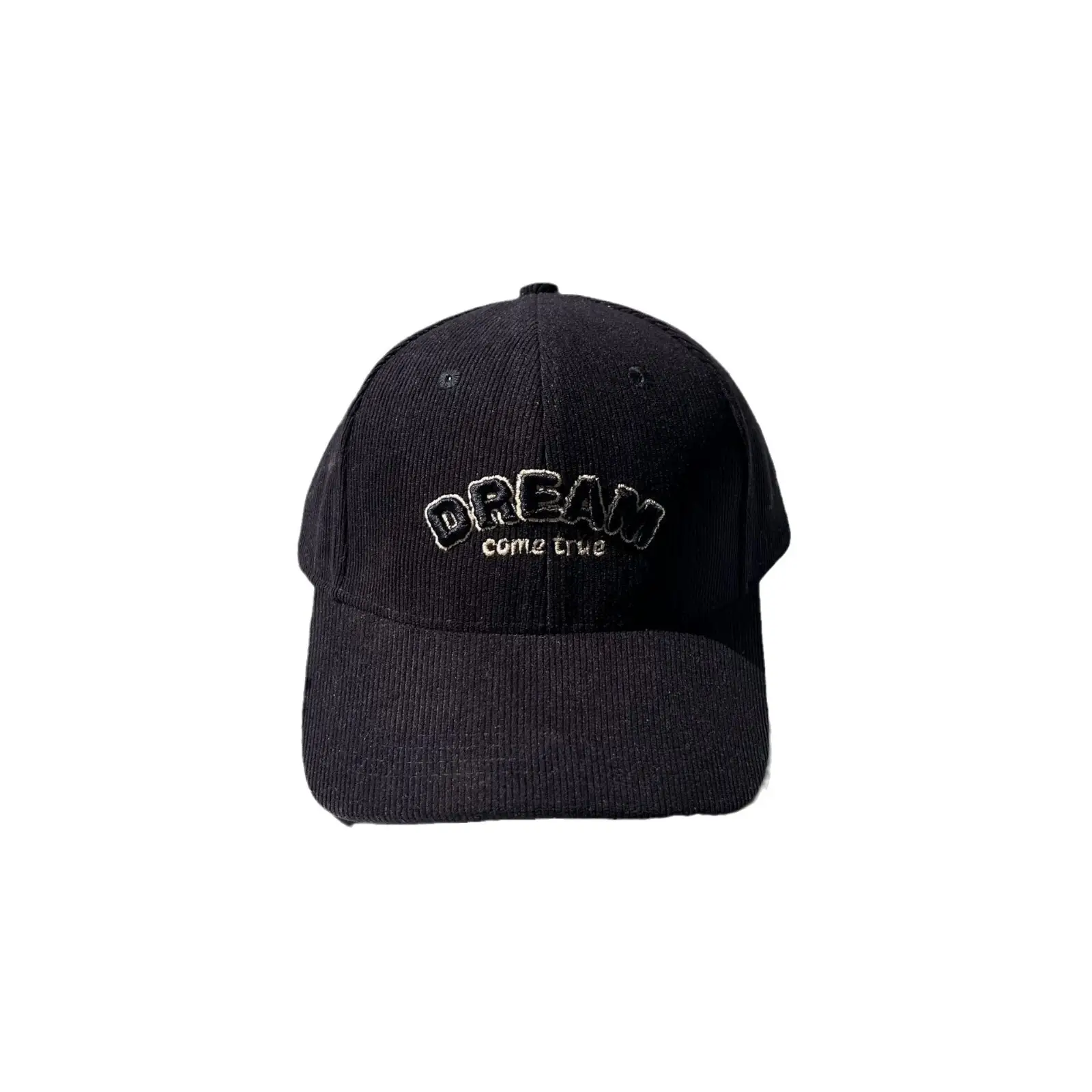 Women's Dream Logo Cap Beige Corduroy - Image 12