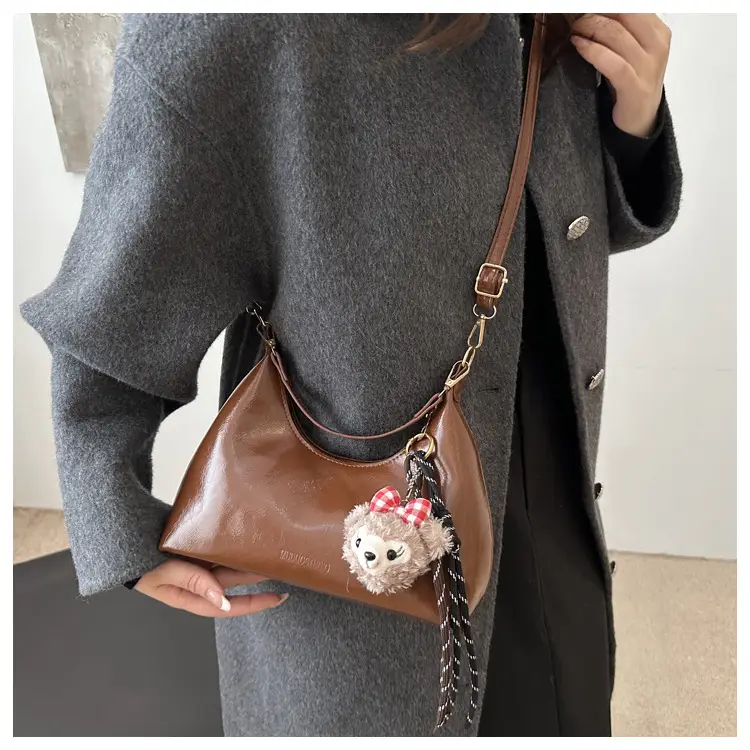 Red Crossbody Bag Women's 2024 New Autumn Winter — feature 11
