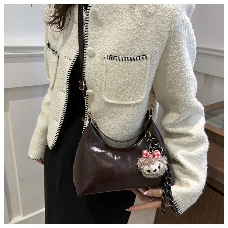 Red Crossbody Bag Women's 2024 New Autumn Winter — feature 14