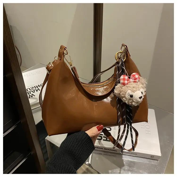 Red Crossbody Bag Women's 2024 New Autumn Winter — feature 20