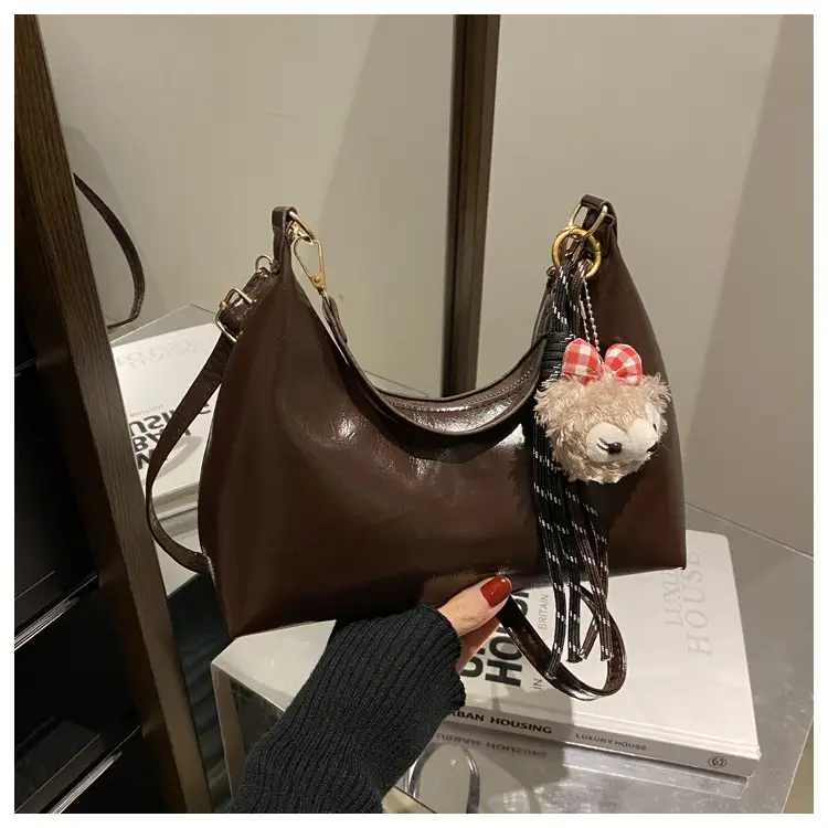 Red Crossbody Bag Women's 2024 New Autumn Winter — feature 21