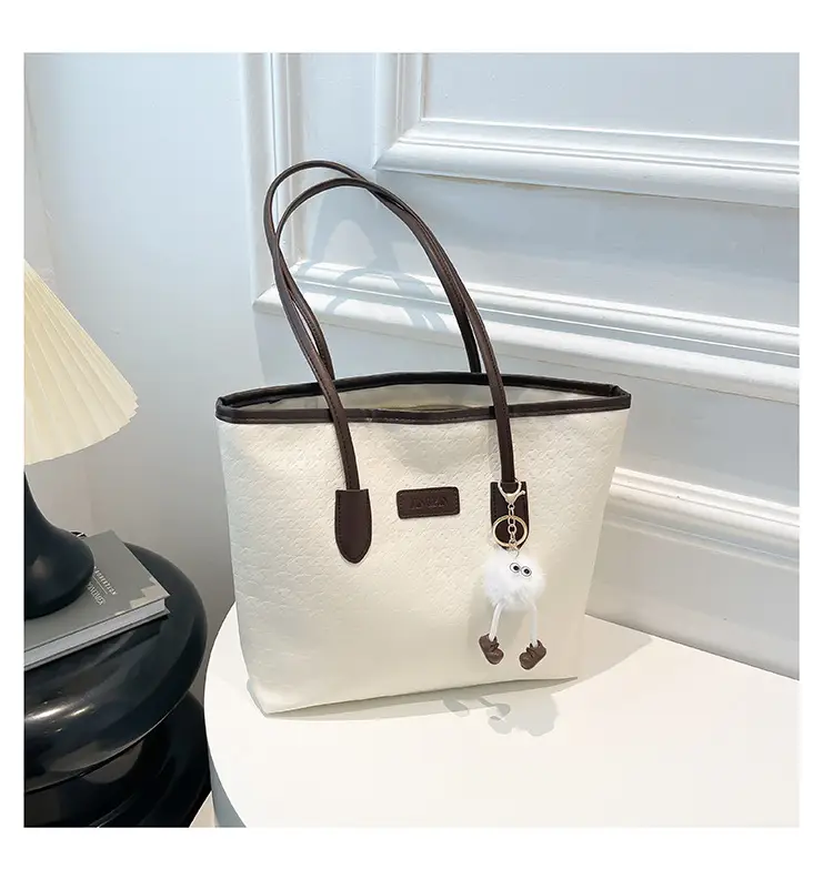 Black Houndstooth Tote Bag for Women 2024 — feature 22