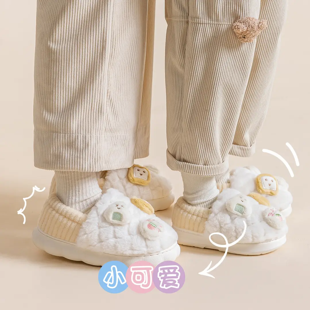 Cotton Slippers for Boys and Girls, 2026 New Winter Model, Warm Indoor Home Slippers for Children, with Heel Coverage for Boys - Image 7