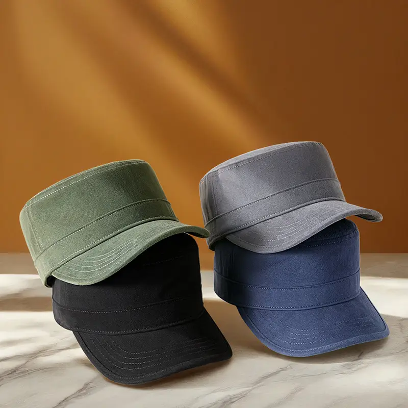 Men Women Oversized Adjustable Baseball Caps Black