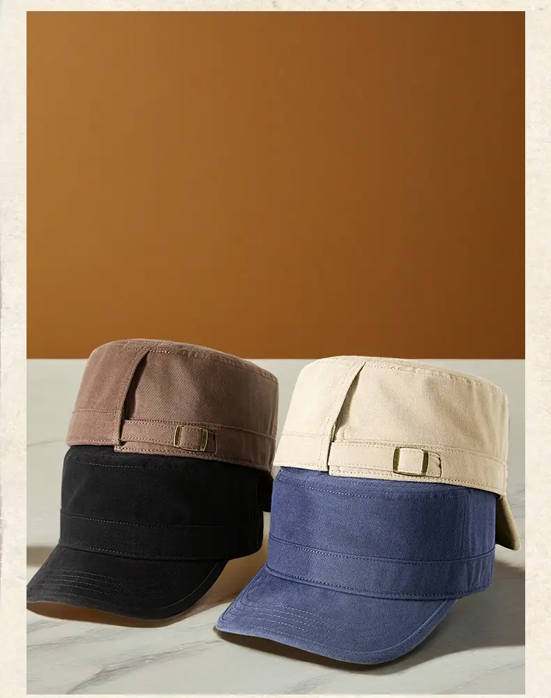 Men Women Oversized Adjustable Baseball Caps Black — feature 12