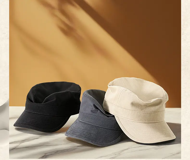Men Women Oversized Adjustable Baseball Caps Black — feature 25