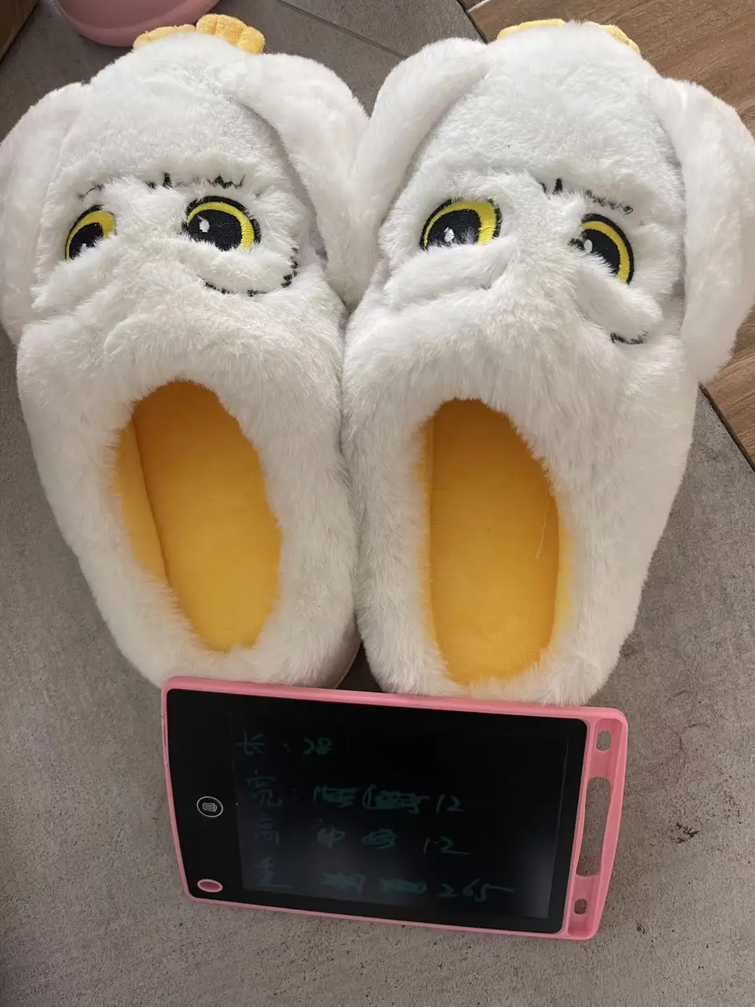 Hedwig Owl Cotton Slippers 2024 New Thickened Autumn and Winter Indoor Non-Slip Home Shoes Warm Stuffed Slippers — feature 8