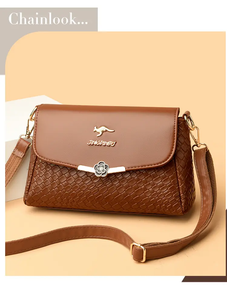 Black Woven Crossbody Bag for Women — feature 15