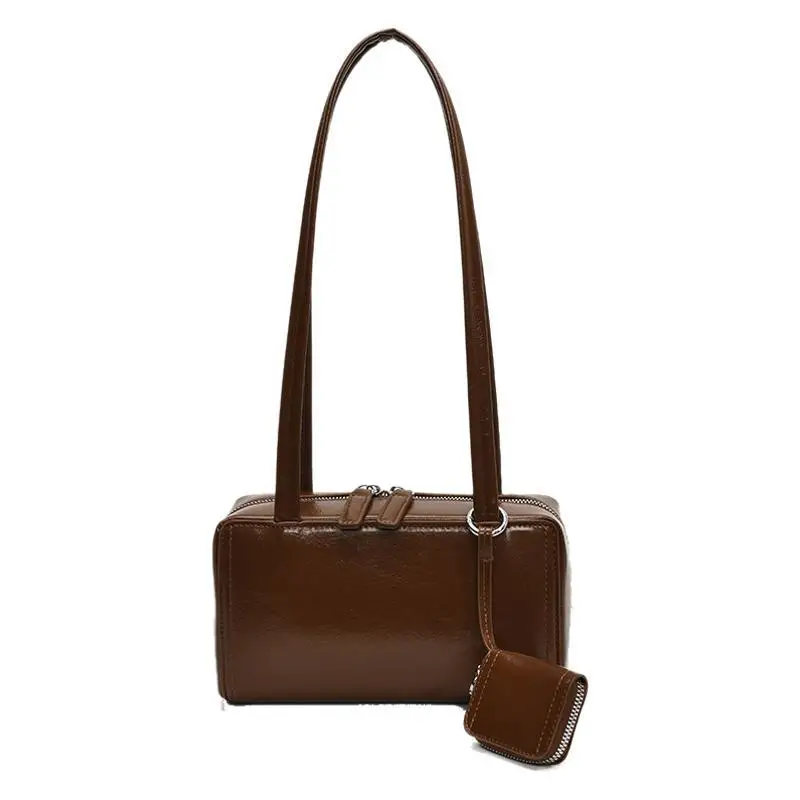 White Square Shoulder Bag for Women 2025 - Image 10