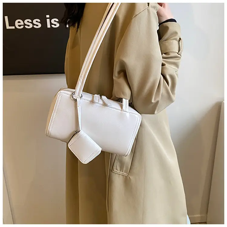 White Square Shoulder Bag for Women 2025 — feature 35