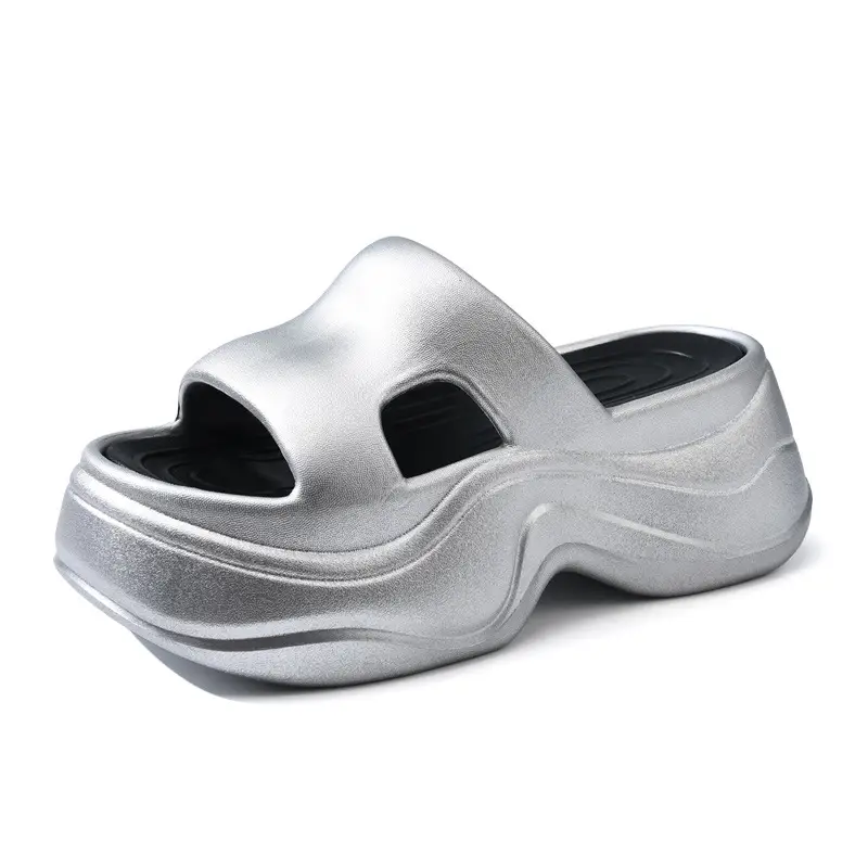Women's Women's Summer EVA Thick-soled Breathable Non-slip Slippers Wear-resistant High-rise Non-smelly-feet All-match Sandals and Slippers - Image 6