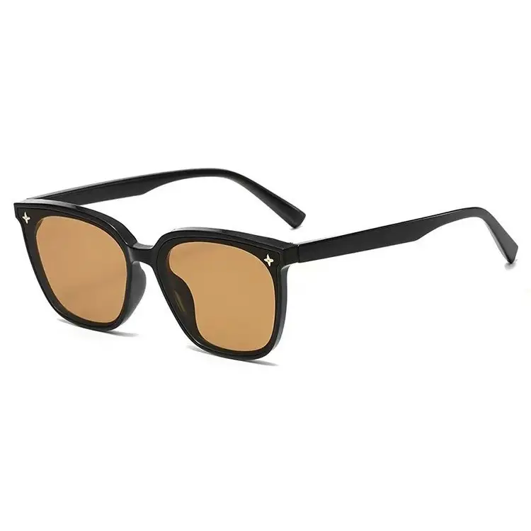 2025 Retro Sunglasses Black Frame Anti-UV Slimming Women - Image 13
