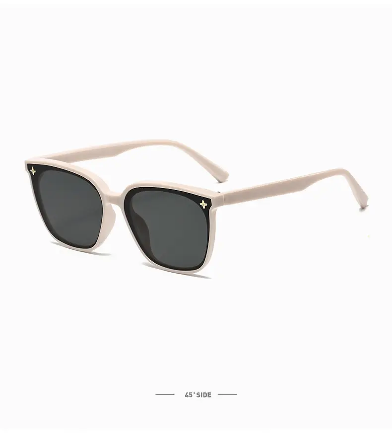 2025 Retro Sunglasses Black Frame Anti-UV Slimming Women — feature 12