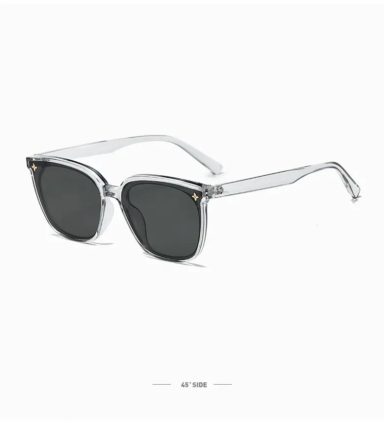 2025 Retro Sunglasses Black Frame Anti-UV Slimming Women — feature 14