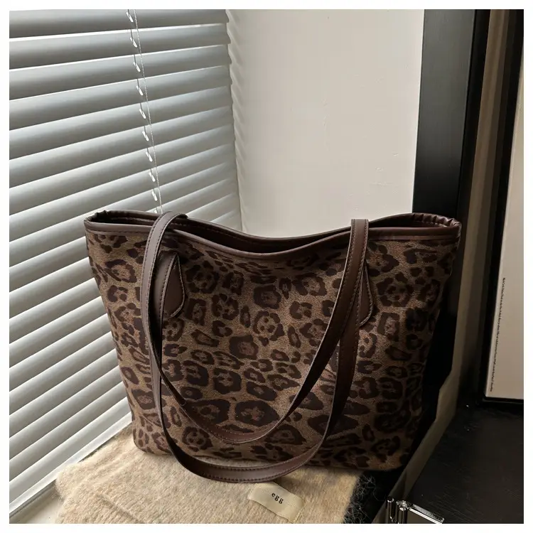 Leopard Print Large Capacity Women's Shoulder Bag — feature 10