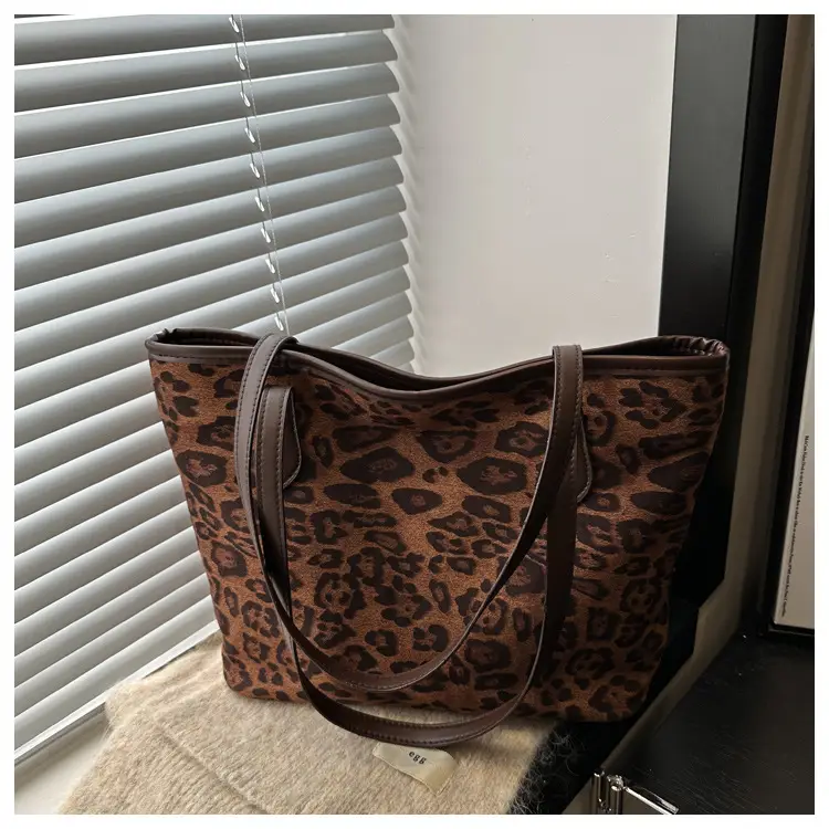 Leopard Print Large Capacity Women's Shoulder Bag — feature 12