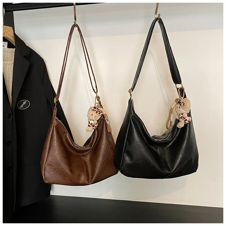 Soft Leather Shoulder Crossbody Bag Women 2024 New Size — feature 1