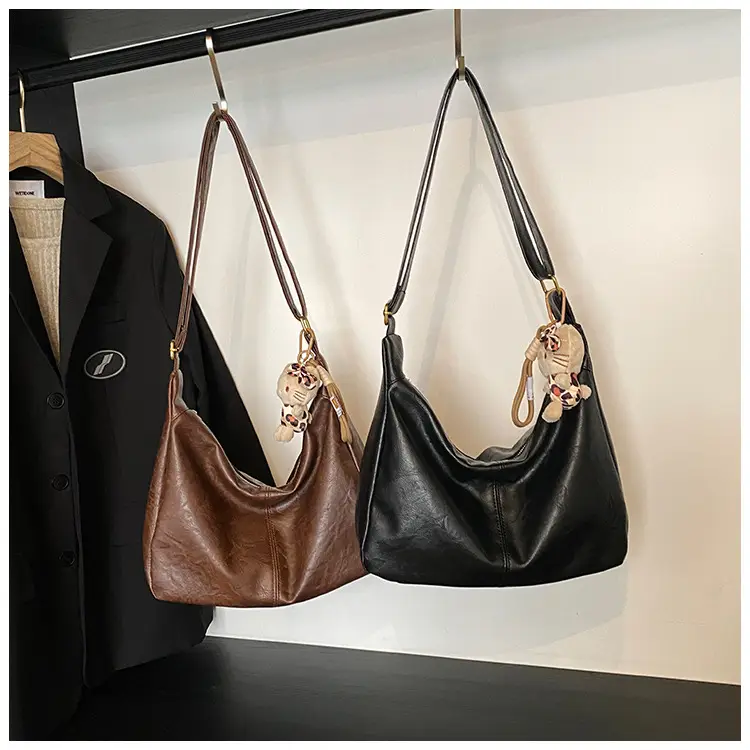 Soft Leather Shoulder Crossbody Bag Women 2024 New Size — feature 2