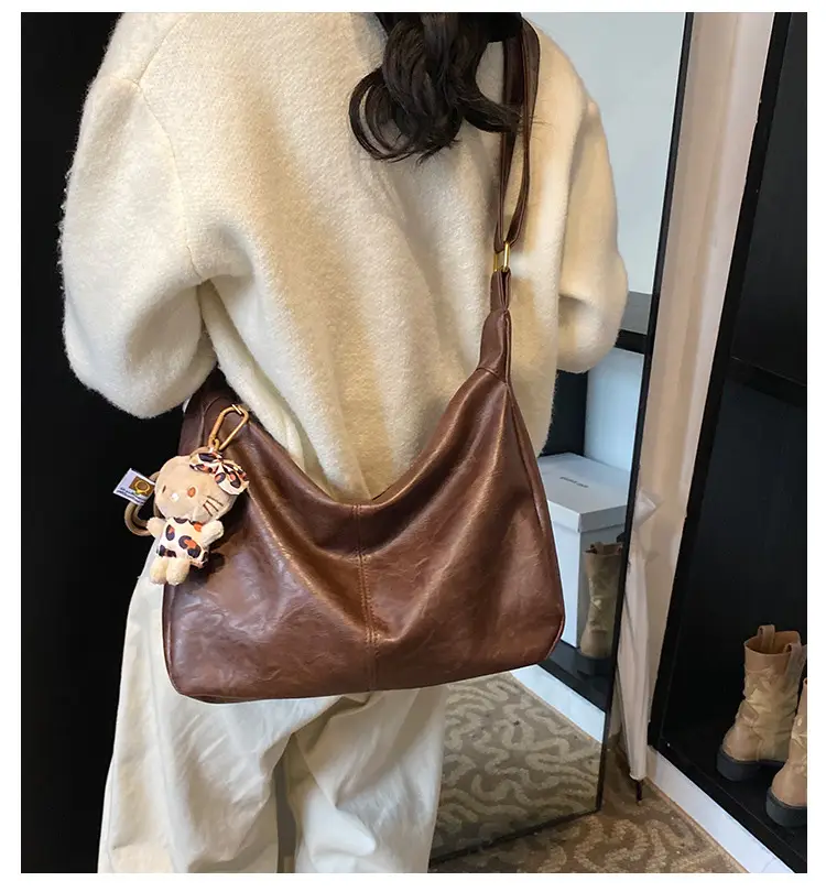 Soft Leather Shoulder Crossbody Bag Women 2024 New Size — feature 3