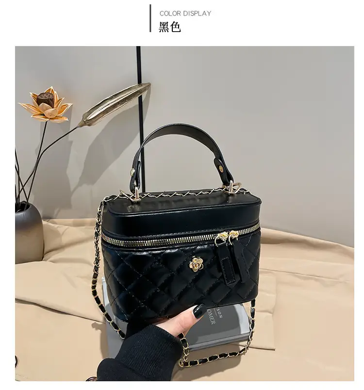 White Diamond Chain Shoulder Bag for Women — feature 11