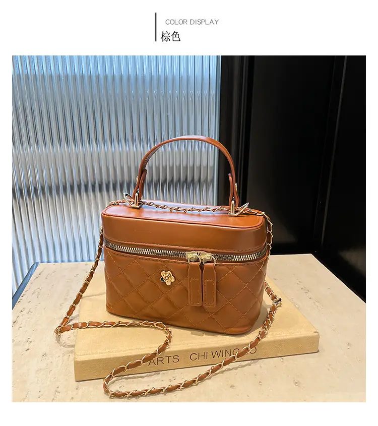 White Diamond Chain Shoulder Bag for Women — feature 14
