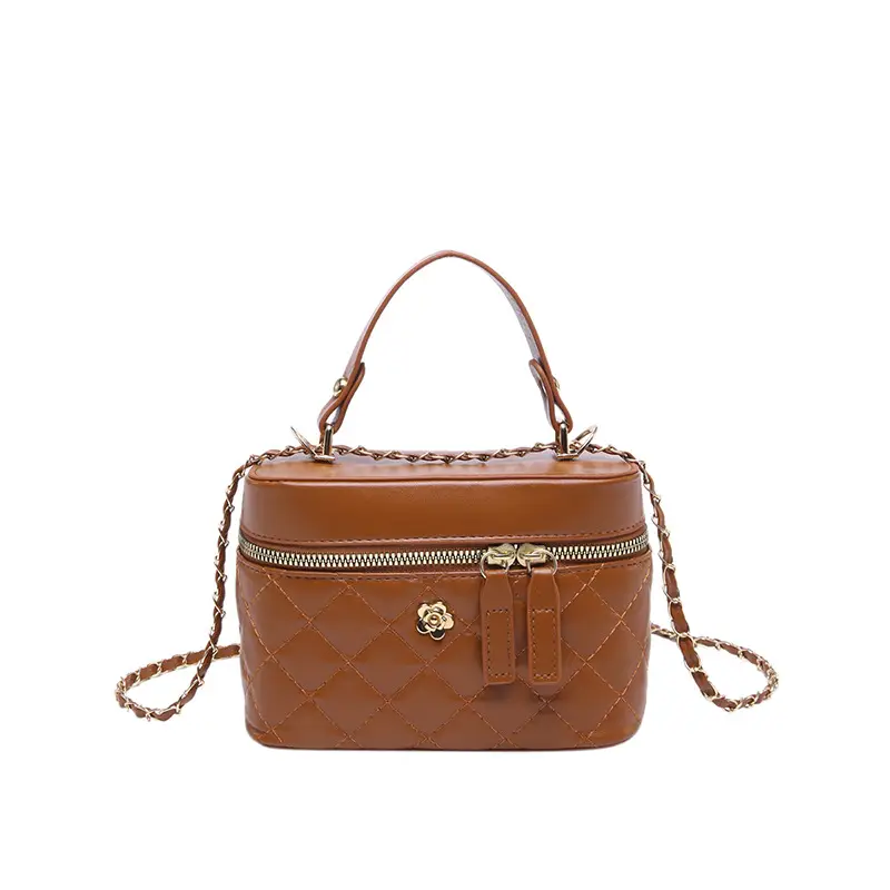 White Diamond Chain Shoulder Bag for Women - Image 2