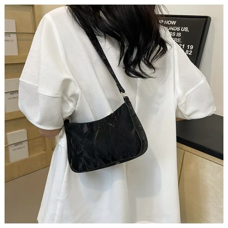 Black Bow Shoulder Bag for Women 2025 Spring — feature 15