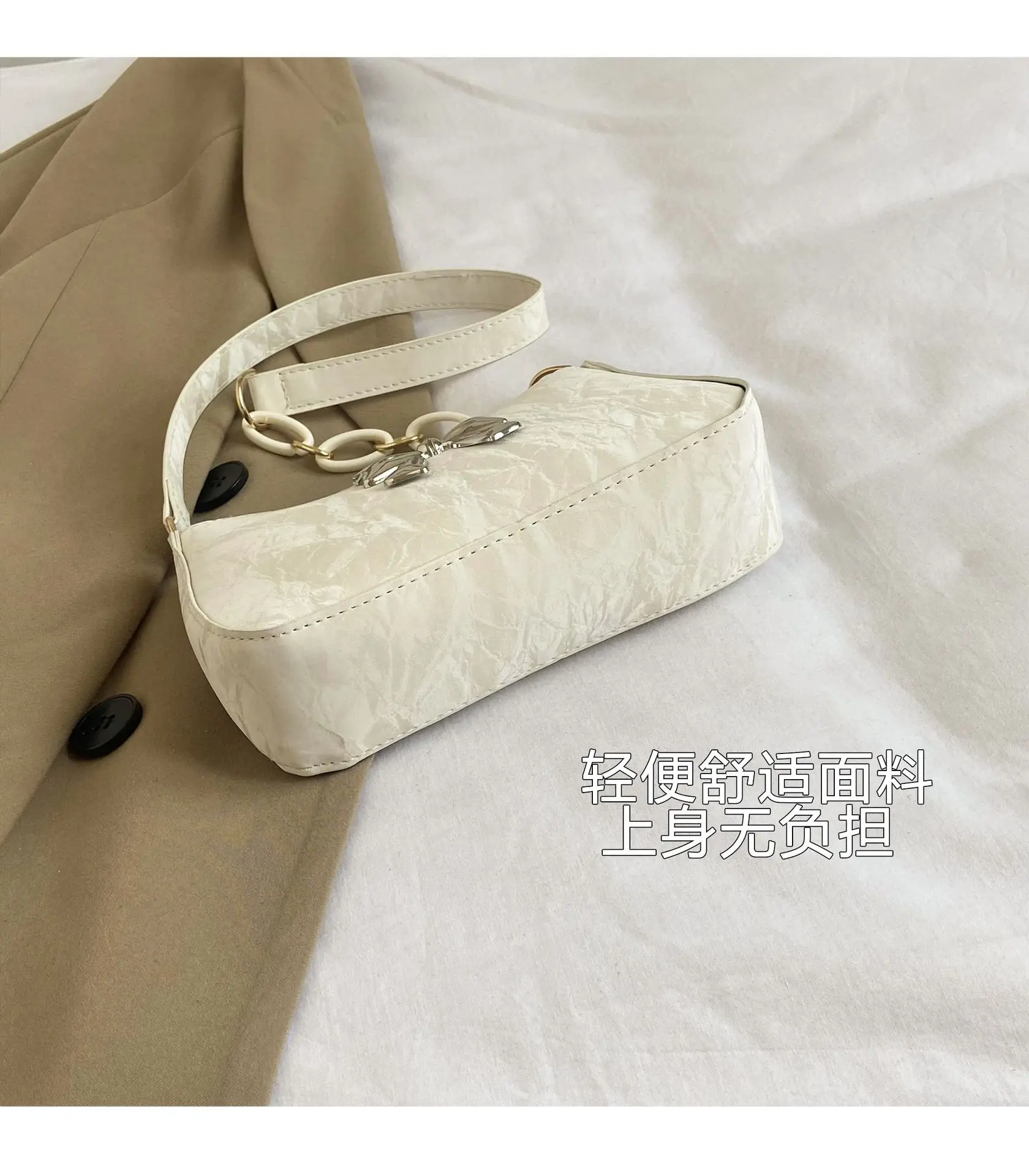 Black Bow Shoulder Bag for Women 2025 Spring — feature 4