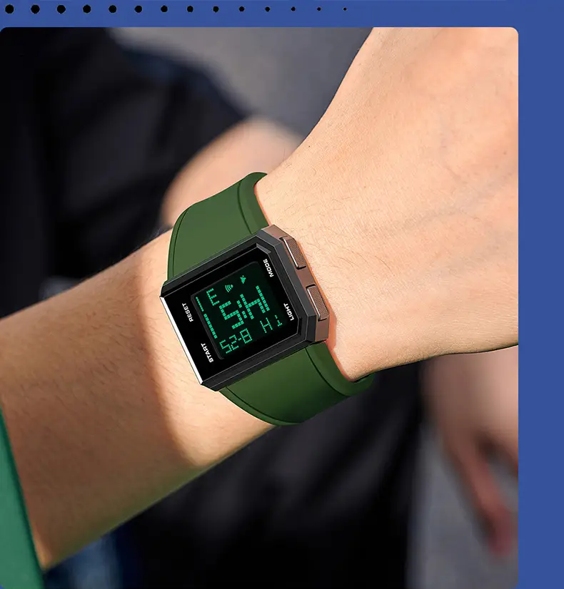 O'FANS Digital Watch Black 1159 Waterproof Sports Wear — feature 15
