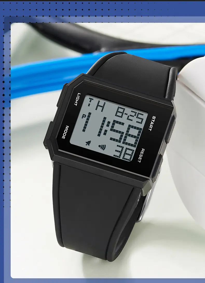 O'FANS Digital Watch Black 1159 Waterproof Sports Wear — feature 25