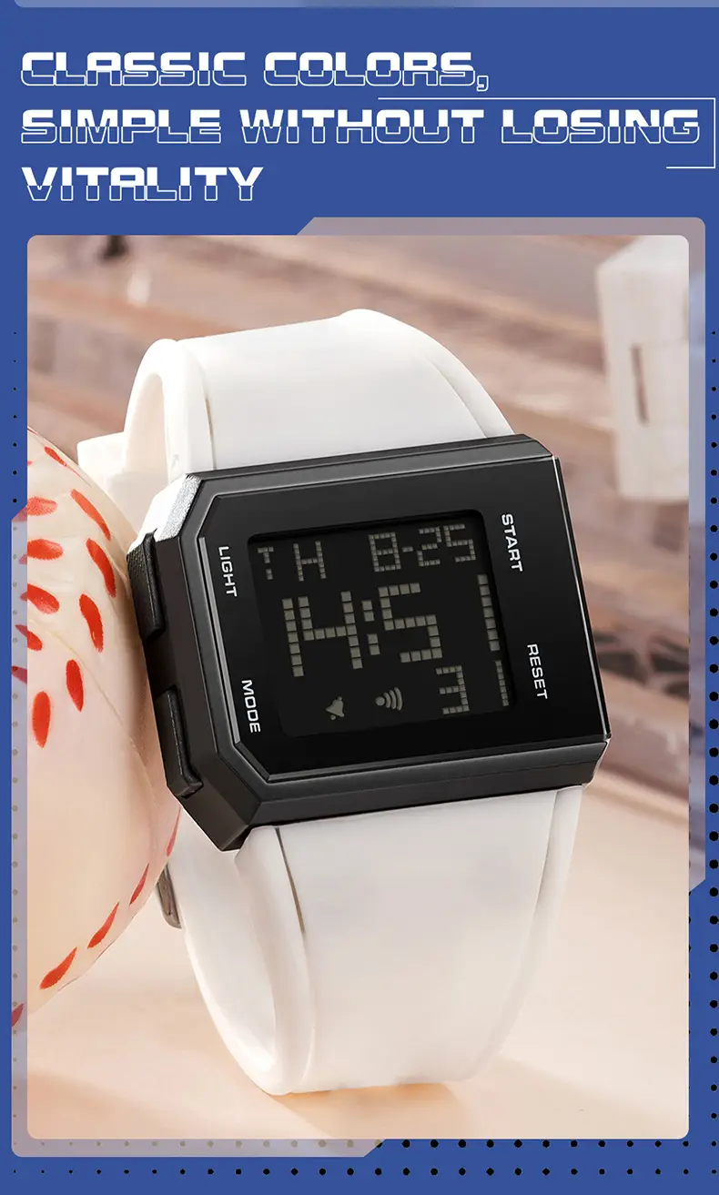 O'FANS Digital Watch Black 1159 Waterproof Sports Wear — feature 26